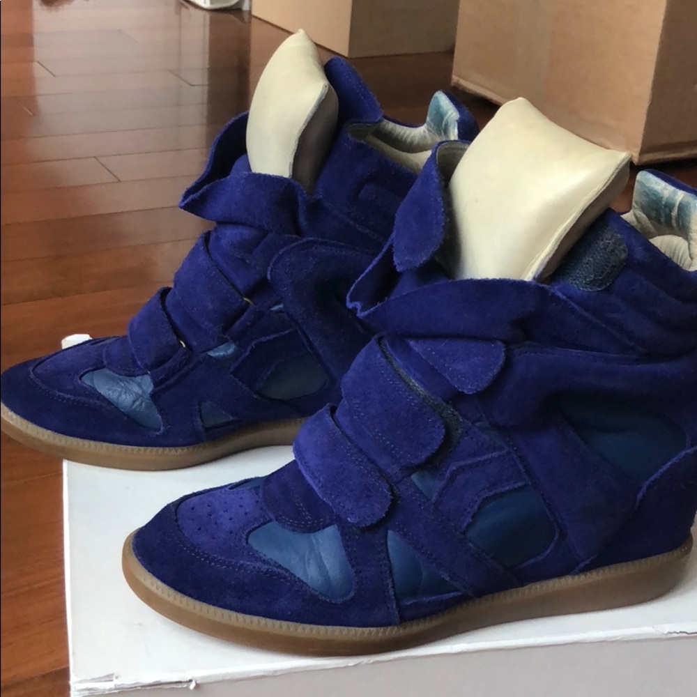 ISABEL MARANT HIGHTOP SNEAKERS SIZE 40